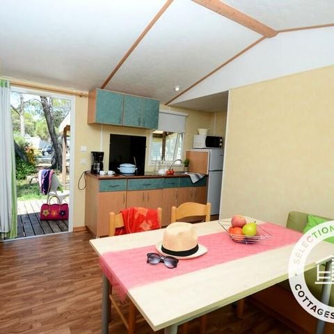 MOBILHOME 6 personnes - 3 Pièces 4/6 Personnes Climatisé + TV