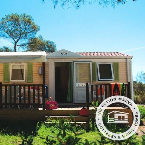 MOBILE HOME 6 people - 3 Rooms 4/6 Persons Air-conditioned + TV