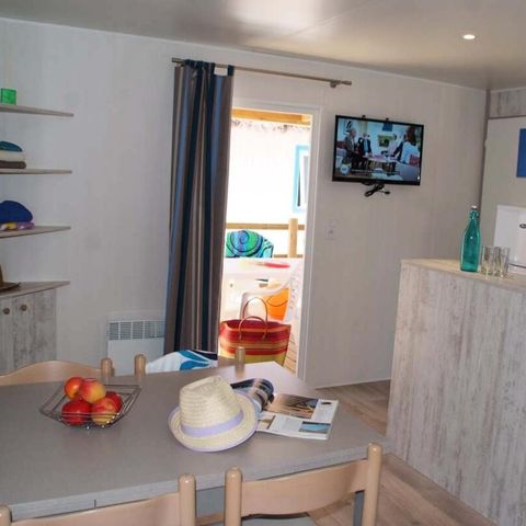 Bungalow 8 personnes - Confort 4 Pièces 6/8 Personnes Climatisé + TV