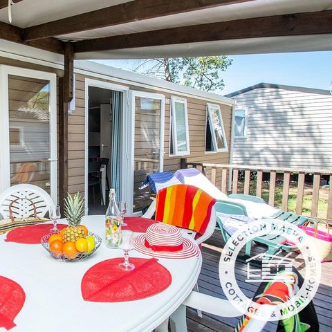 MOBILE HOME 8 people - Luxury 4 Rooms 6/8 Persons Air-conditioned + TV