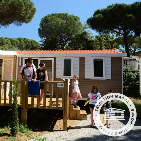 Mobilheim 6 personen - Luxuriöse 4-Zimmer-Wohnung mit Klimaanlage + TV