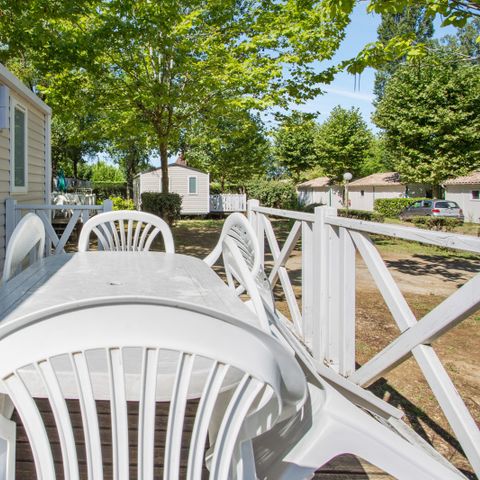 MOBILHOME 6 personas - 3 Habitaciones sin aire acondicionado