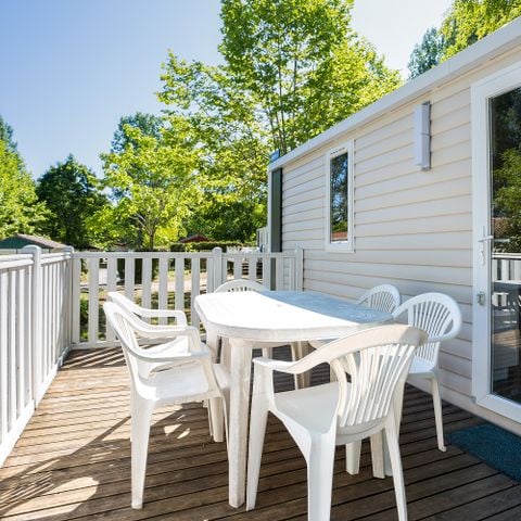 Stacaravan 6 personen - 3 slaapkamers zonder airconditioning