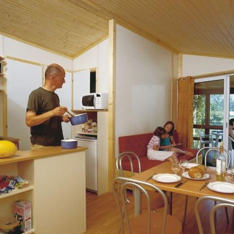 CHALET 6 personnes - RÊVE vue riviere (35 m²) climatisé - n°91 à 95