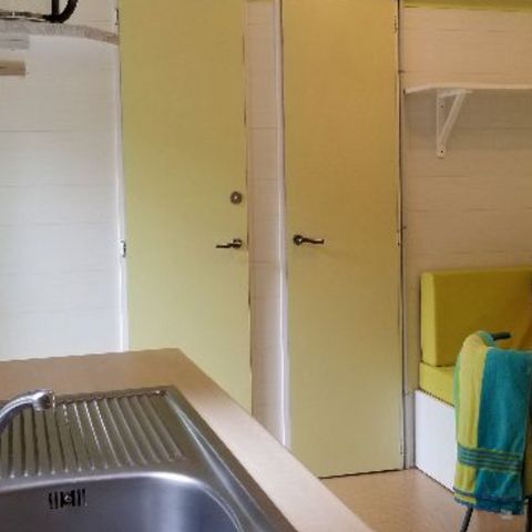 STACARAVAN 6 personen - 2 kamers met airconditioning Zondag/Dimanche (29 m²) - n°51 tot 63B