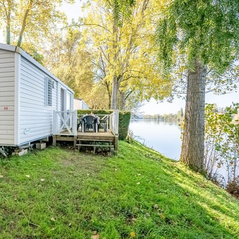 Mobile home 6 persons - 2 air-conditioned riverside rooms Sunday/Dimanche (29 m²) n°0 to 2