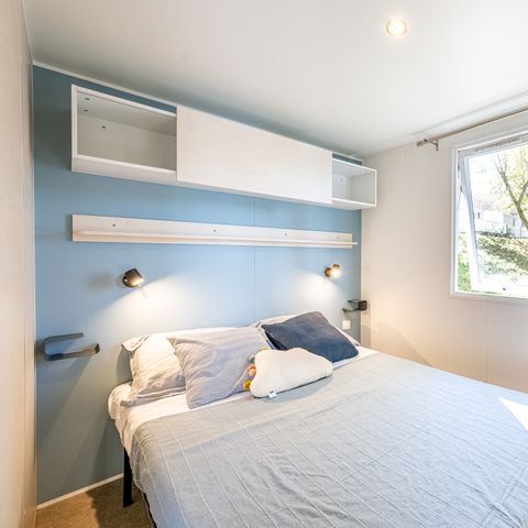 MOBILHOME 6 personnes - 3 chambres climatisé en bord de Rivière (33 m²) n°3 à 5