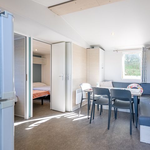 MOBILHOME 6 personnes - 3 chambres climatisé en bord de Rivière (33 m²) n°3 à 5