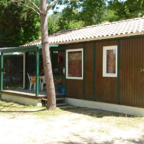 Chalet 6 personen - RÊVE mit Flussblick klimatisiert Sonntag/Sonntag - 35 m² - N°91 bis 95