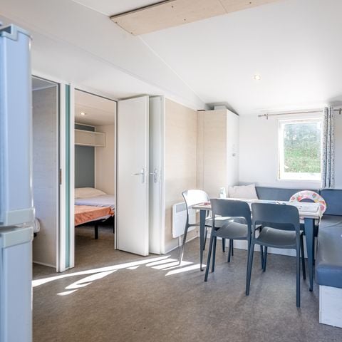 Mobile home 6 persons - 3-bedroom mobile home by the river, air-conditioned Sunday/Sunday (33 m²) nos. 3 to 5