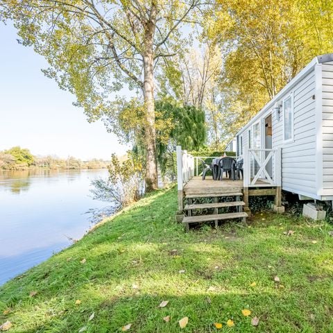 Mobile home 6 persons - 3-bedroom mobile home by the river, air-conditioned Sunday/Sunday (33 m²) nos. 3 to 5