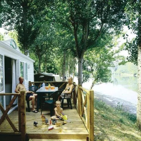 Mobile home 6 persons - 2 air-conditioned riverside rooms Sunday/Dimanche (29 m²) n°0 to 2 6 people