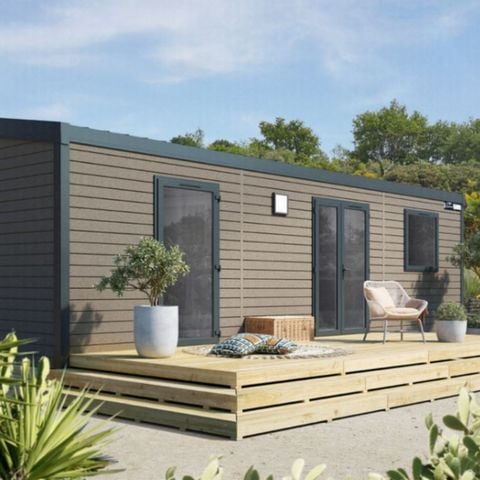 Stacaravan 4 personen - Cottage Luxe 2 kamers 4 pers 2 badkamers