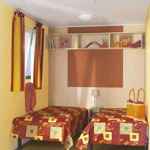 MOBILHEIM 4 Personen - Cottage Confort 29 m2 mit überdachter Terrasse