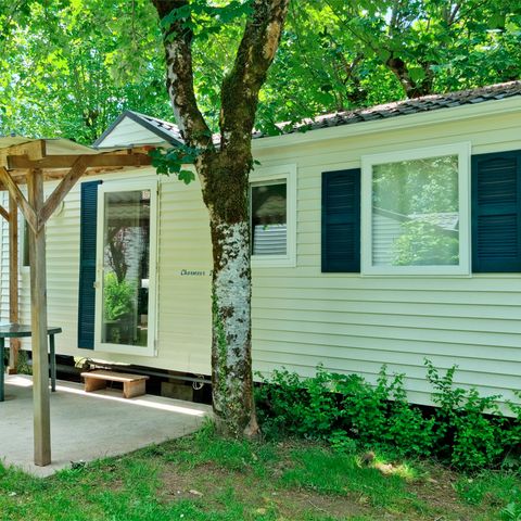 Mobilheim 4 personen - Cottage Confort 29 m2 mit überdachter Terrasse