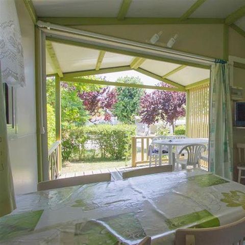 CHALET 5 persone - Morea con terrazza coperta TV