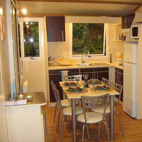 CHALET 6 people - Samoa 34m² (3 bedrooms) + covered terrace 15m² TV