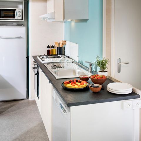 BUNGALOW 4 personnes - Cottage Grand Confort 2 chambres TV - Lave vaisselle