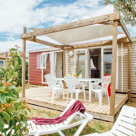 MOBILHOME 5 personnes - Mobil home CLASSIC - 2 chambres MERCREDI - non climatisé