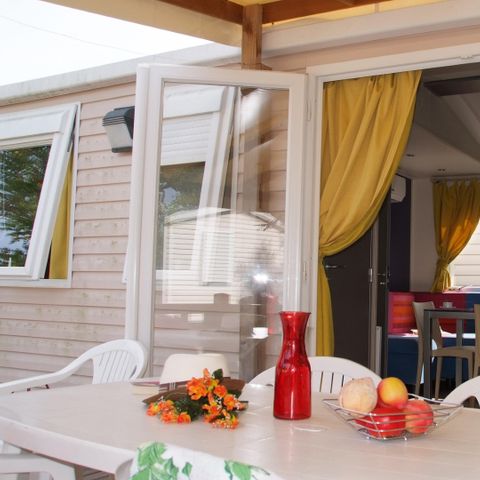 Stacaravan 8 personen - TEXAS STANDAARD.