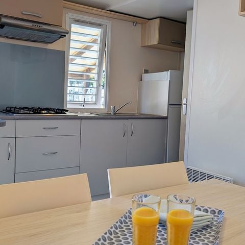 MOBILHOME 6 personnes - Mobil-home Colorado 4/6 personnes climatisé (env. 28 m²)