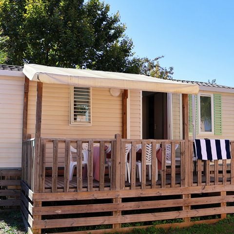 Mobilheim 6 Personen - Mobilheim Colorado 4/6 Personen klimatisiert (ca. 28 m²)