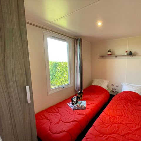 Stacaravan 8 personen - Comfort - 3 kamers - (32m²)
