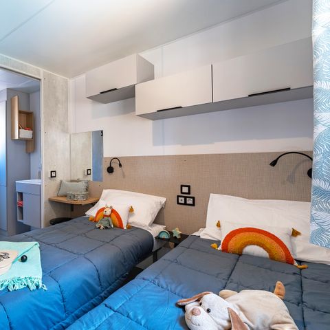 Stacaravan 4 personen - Huisje 4p 2ch 2sdb