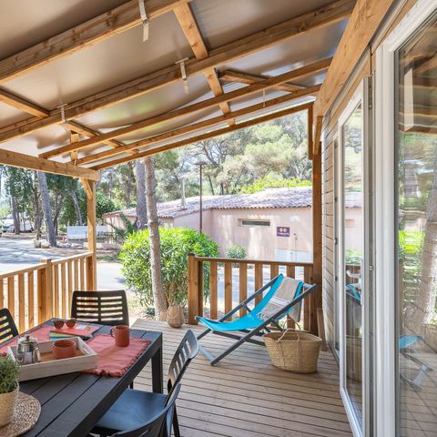 Stacaravan 4 personen - Huisje 4p 2ch 2sdb