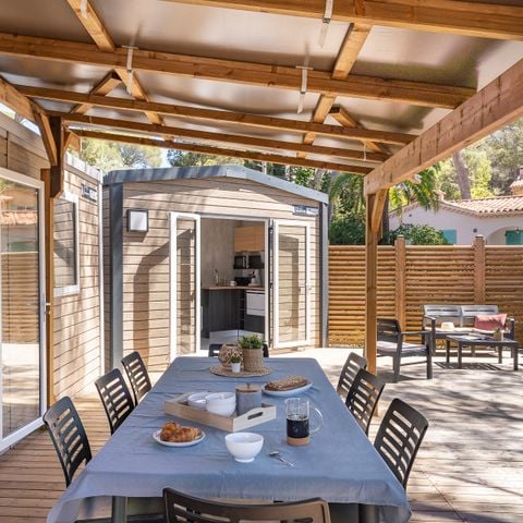 MOBILHOME 6 personnes - Cottage Belvédère 6p 3ch 3sdb Prem1um