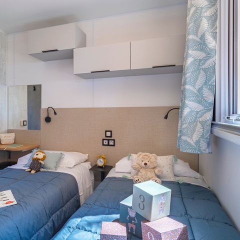 Mobile home 6 persons - Cottage Belvédère 6p 3ch 3sdb Prem1um