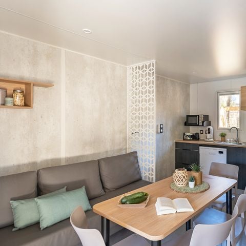 MOBILHOME 6 personnes - Cottage Belvédère 6p 3ch 3sdb Prem1um