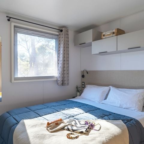 Stacaravan 6 personen - Cottage Belvédère 6p 3ch 1sdb Prem1um