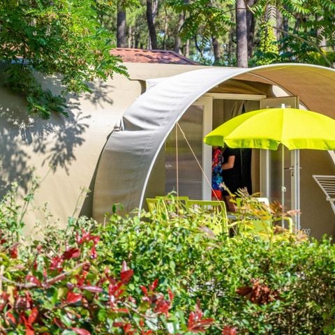 Tent 4 persons - Coco Sweet 2bed - INSOLITE - 16m² covered terrace - No - TV