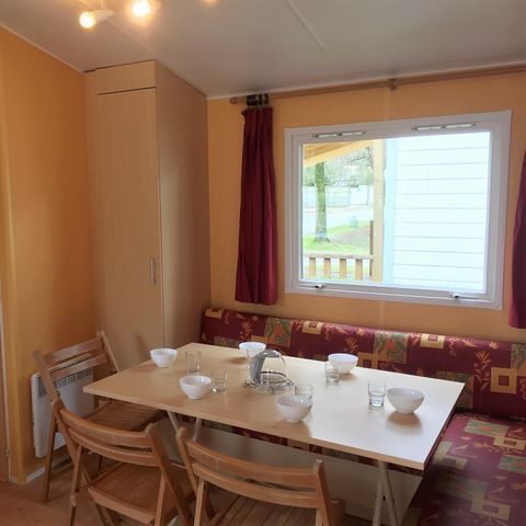Mobile home 4 persons - Classic 2bed - Without - TV - -discovered terrace-26m² - STANDARD