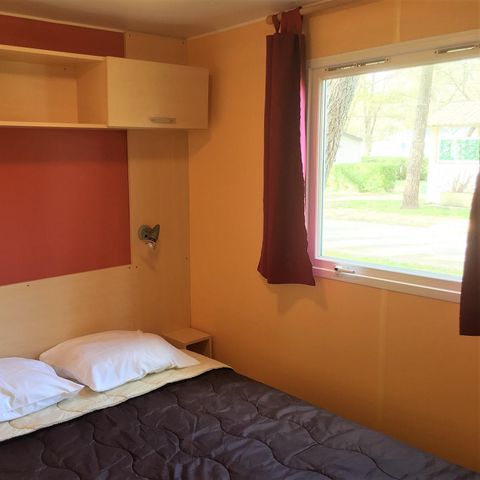 Mobilhome 4 personnes - Classique - 2 chambres - Sans - TV - -terrasse découverte-26m² - STANDARD