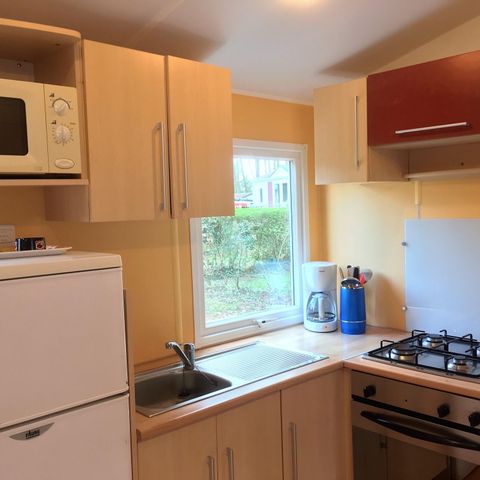 Mobilhome 4 personnes - Classique - 2 chambres - Sans - TV - -terrasse découverte-26m² - STANDARD