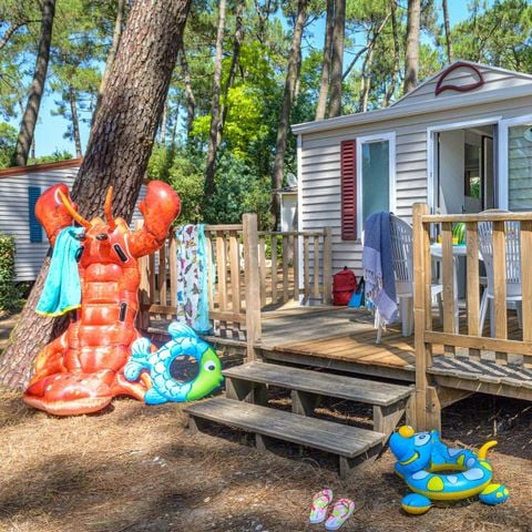 Mobile home 6 persons - Classic 3bed - Without - TV - -discovered terrace-30m² - STANDARD