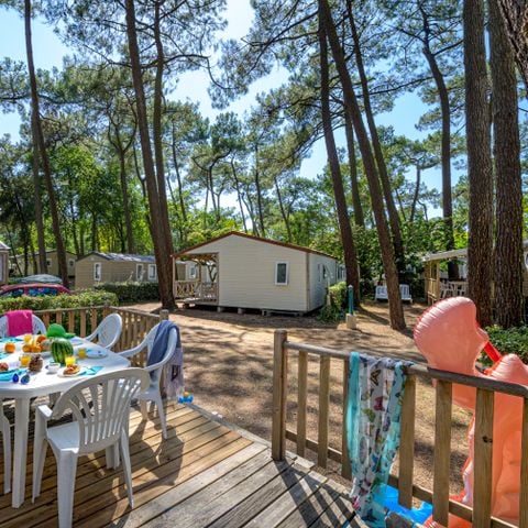 MOBILHOME 6 personnes - Classique 3ch (sans TV)-terrasse découverte-30m² | STANDARD