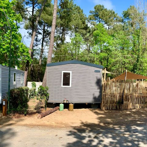 Mobilheim 10 personen - Tribu 5ch -CLIM-2 sdb-TV-LV-Plancha-überdachte Terrasse-56m² - PREMIUM
