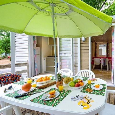 Stacaravan 6 personen - 4/6 persoons stacaravan (ca. 26m²)