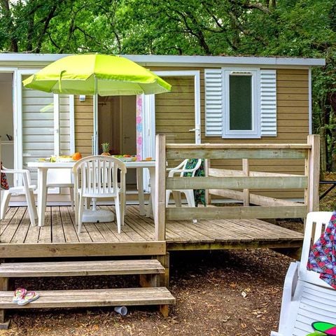 Stacaravan 6 personen - 4/6 persoons stacaravan (ca. 26m²)