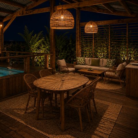 Casa mobile 6 persone - Lagoon - 3 camere - Da letto - 2 bagni - PREMIUM+ - 40 m² - Mini piscina - Aria condizionata - Terrazza di 70 m² - TV - Lavastoviglie - Plancha - Pacchetto viaggio