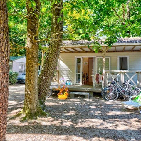 Chalet 4 personnes - 2 chambres - Sans - TV - Terrasse couverte-24m² - STANDARD