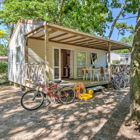 Chalet 4 persons - 2bed - Without - TV - Covered terrace-24m² - STANDARD