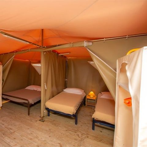 BUNGALOWTENT 4 personen - Explorer Tent | 2 Slaapkamers | 2/4 Personen | Zonder badkamer