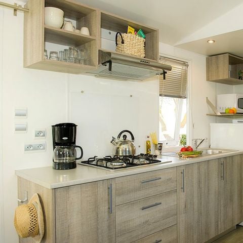 MOBILHOME 6 personnes - Classic XL | 2 Ch. | 4/6 Pers. | Terrasse surélevée