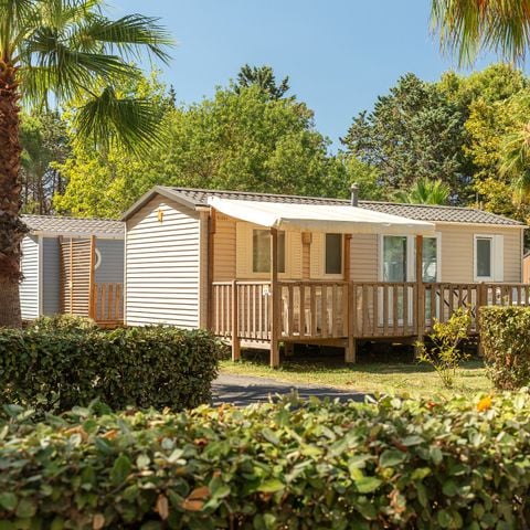 Mobilhome 6 personnes - Comfort XL | 2 Ch. | 4/6 Pers. | Terrasse surélevée | Clim.