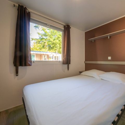MOBILHOME 6 personas - Confort | 3 Dormitorios | 6 Pers. | Terraza elevada | Aire acondicionado