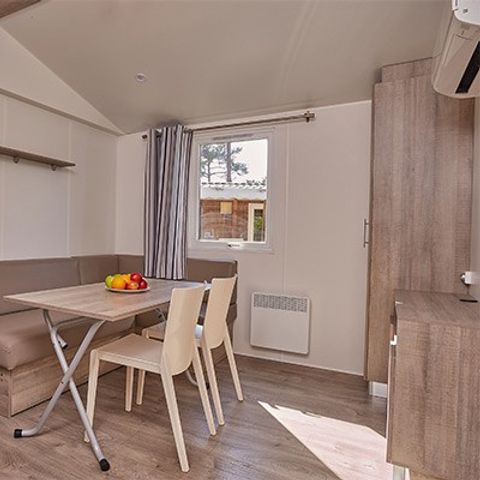 MOBILHOME 6 personas - Comfort XL | 2 Dormitorios | 4/6 Pers. | Terraza elevada | Aire acondicionado